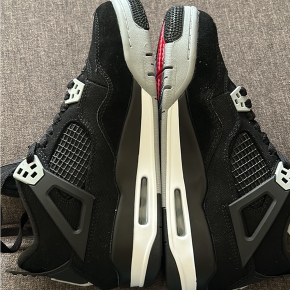Jordan 4 black Canvas size 8 without box - Picture 6 of 6
